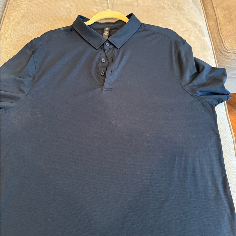 Men lululemon Evolution Polo - Navy XL